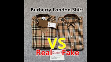 burberry shirt real vs fake|do all burberry buttons say.